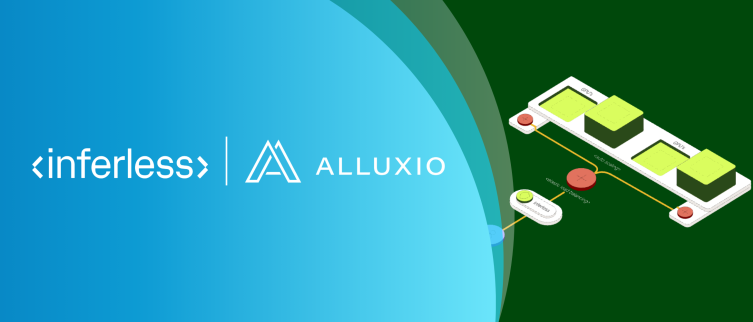 Inferless 借助 Alluxio 实现大语言模型部署 10 倍提速，冷启动时间 10 倍缩短。
